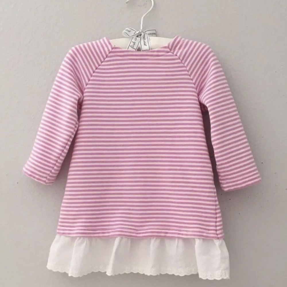 Gymboree Baby Girl 12-18M Pink Striped Dress